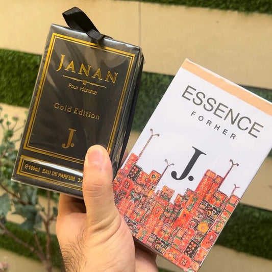 Pack Of 2 – J. Essence & J. Janan | Perfume For Men And Women – 100ml