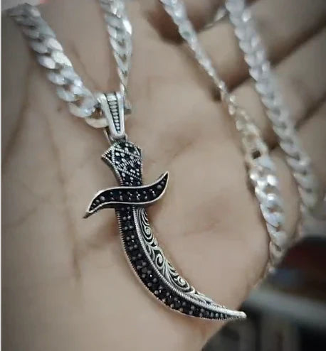 Zulfiqar Pendant Necklace with Gift Box