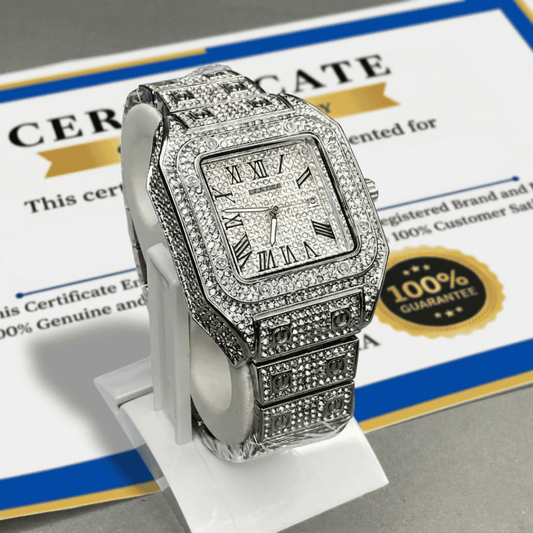 Iced Out Fashion Watch